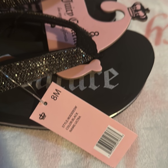 Juicy Couture sparkle platform flip flops - Picture 8 of 8